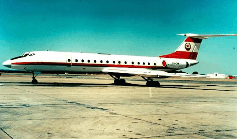 Machel's TU-134A